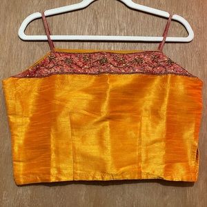 Vintage Handmade Indian crop top